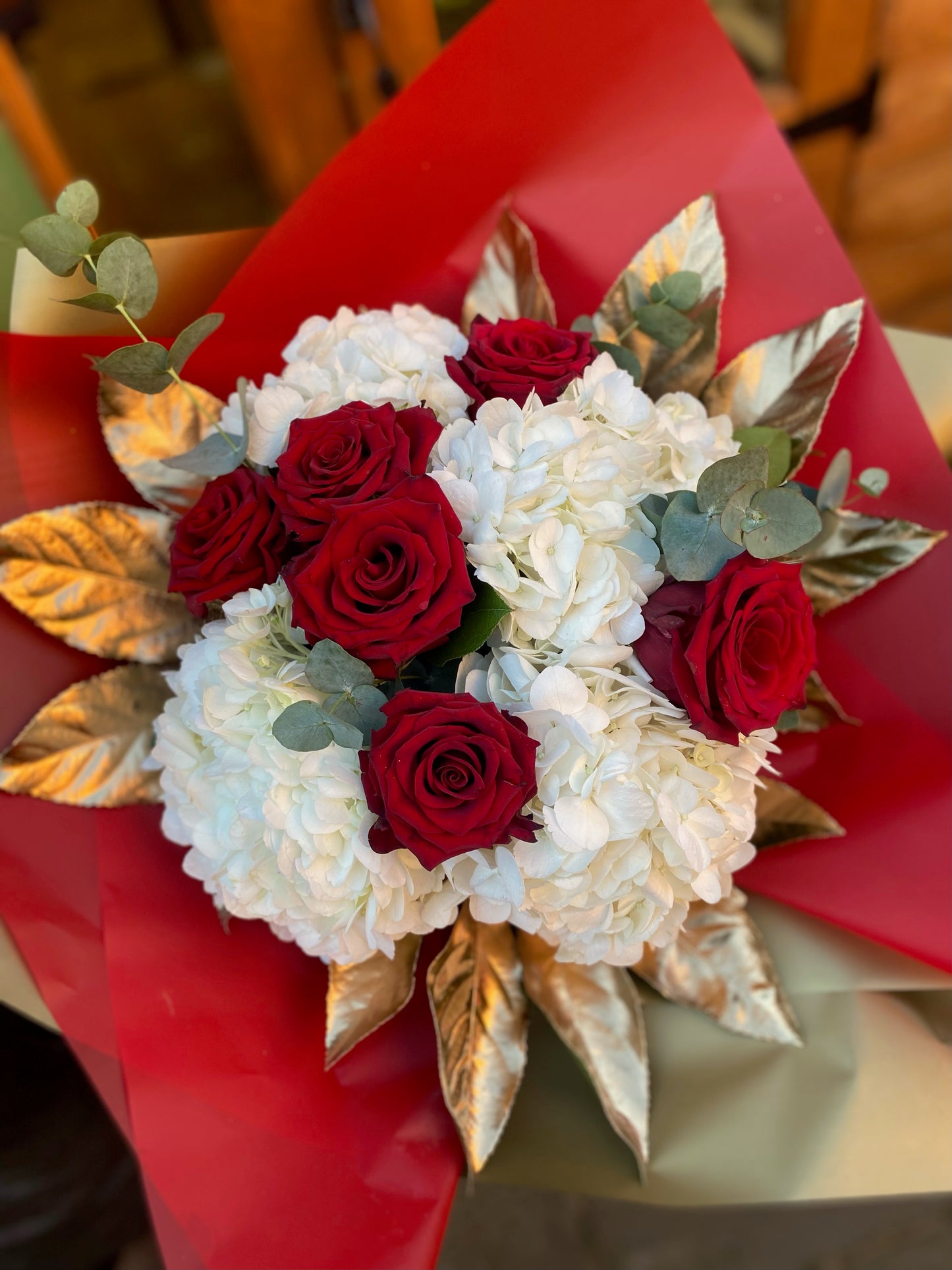 Fleur Bouquet - Roses & Hydrangeas