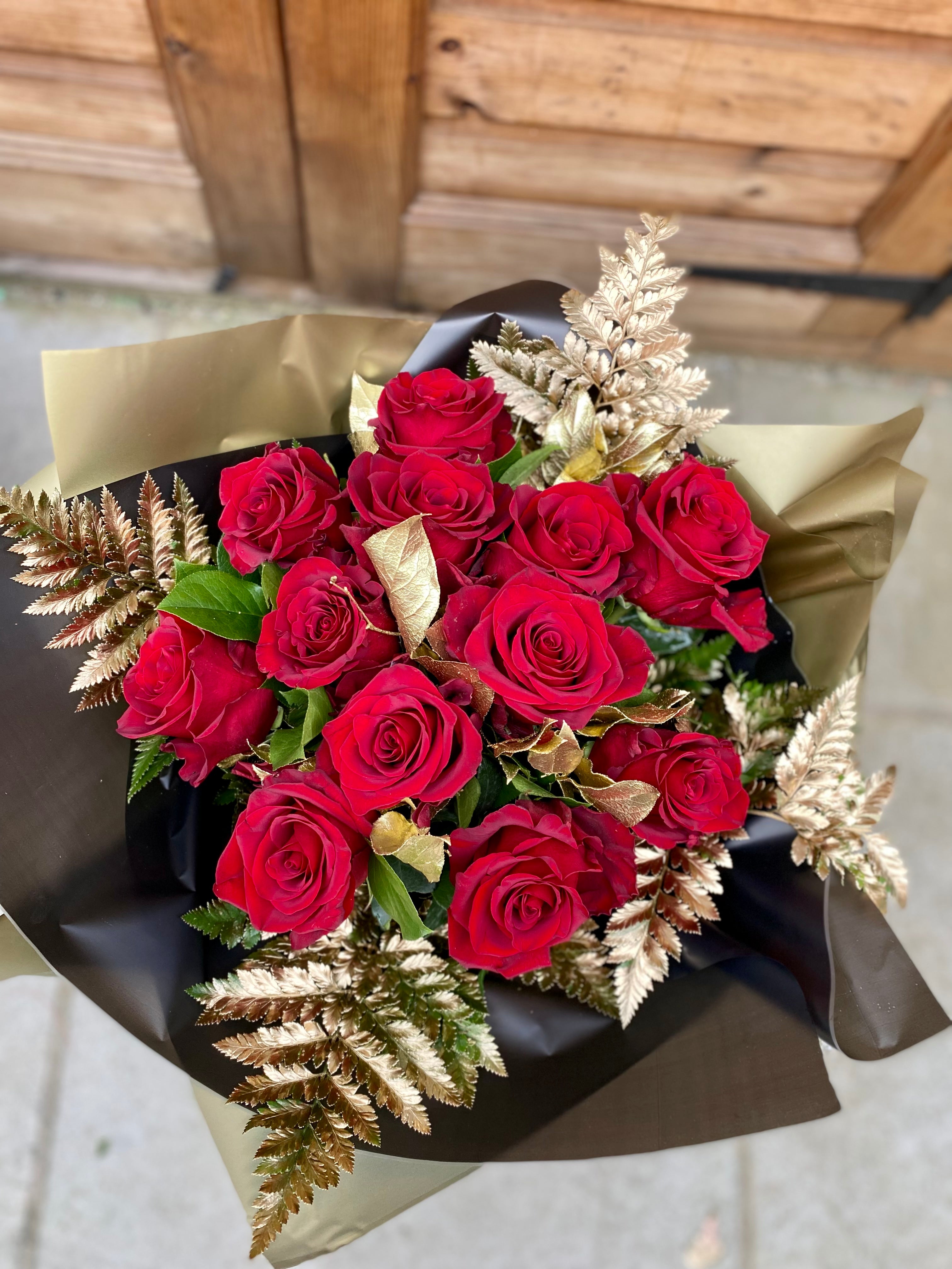 Rose Bouquet – Flower Days Florists